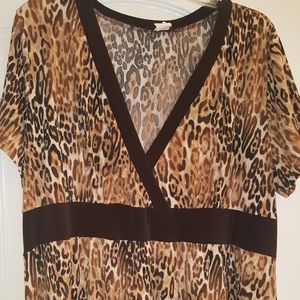 Leopard Cheetah Top 3x